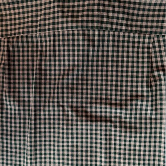Old Navy Green & Gray Plaid Long Sleeve Button Down Shirt Size L - Picture 7 of 12